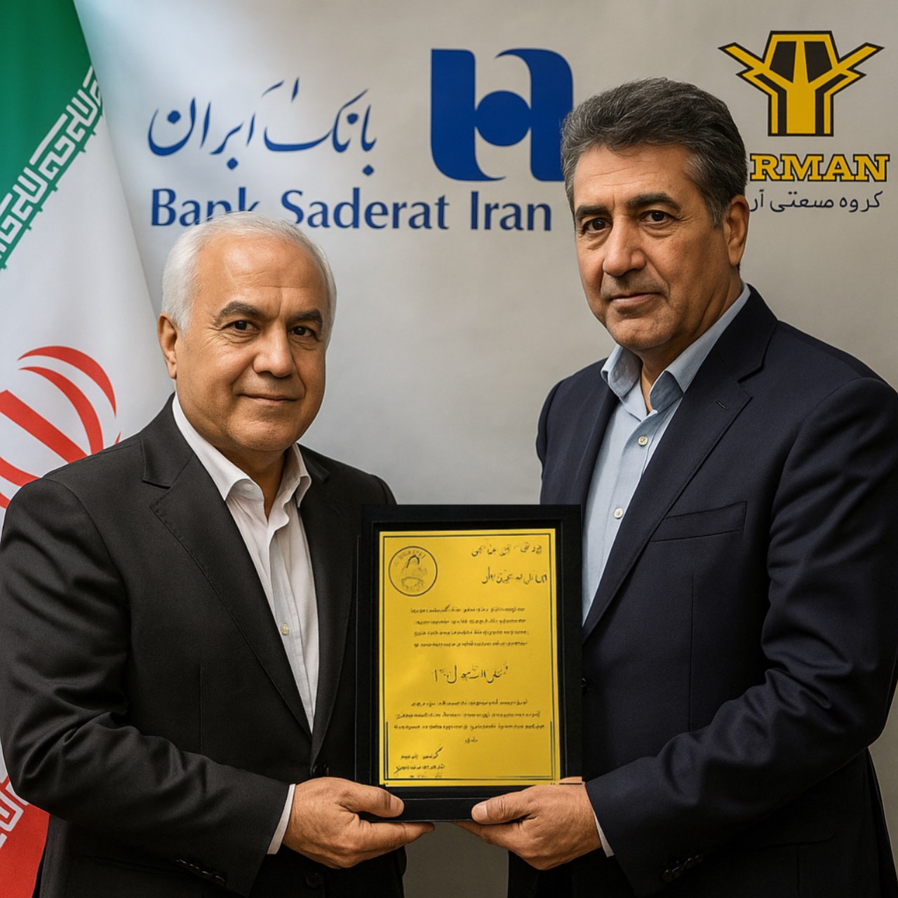 افتخار ملی آرمان موتور فارس: برگزیده به‌عنوان بهترین مشتری بانک صادرات ایران در سال ۱۴۰۲